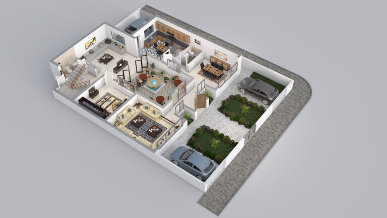 Plano de planta 3D